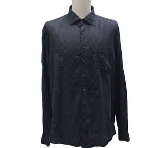 Rodd & Gunn Sports Fit Mens Long Sleeve Button Up Woven In Italy Size 2XL Cotton